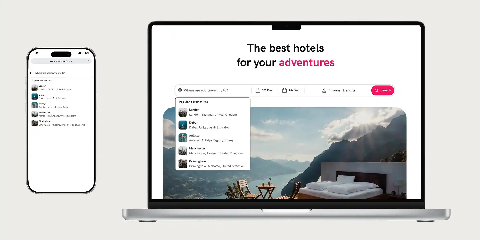 Full width project image